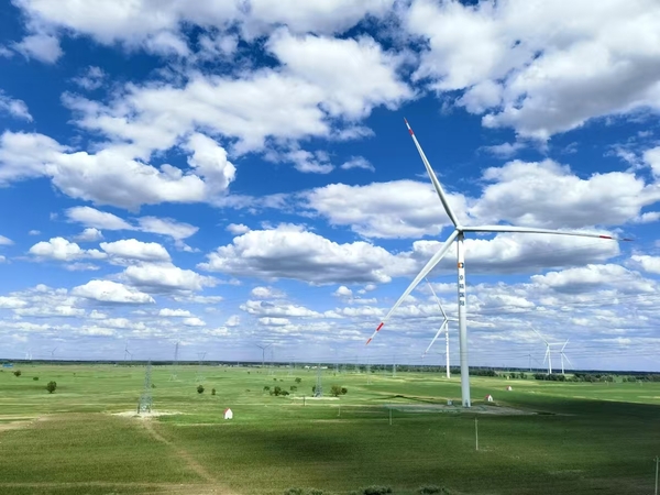 2024年7月19日,江西电建公司承建的通辽238万千瓦风电基地项目竣工投产,是当年九游会j9集团单体装机容量最大的陆地风电项目.jpg